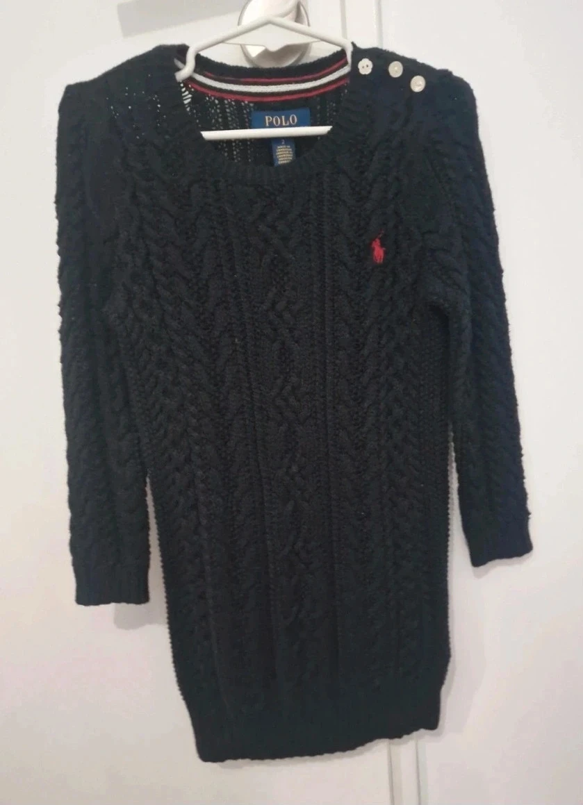 Ralph Lauren meisjes trui-jurk – photo 9